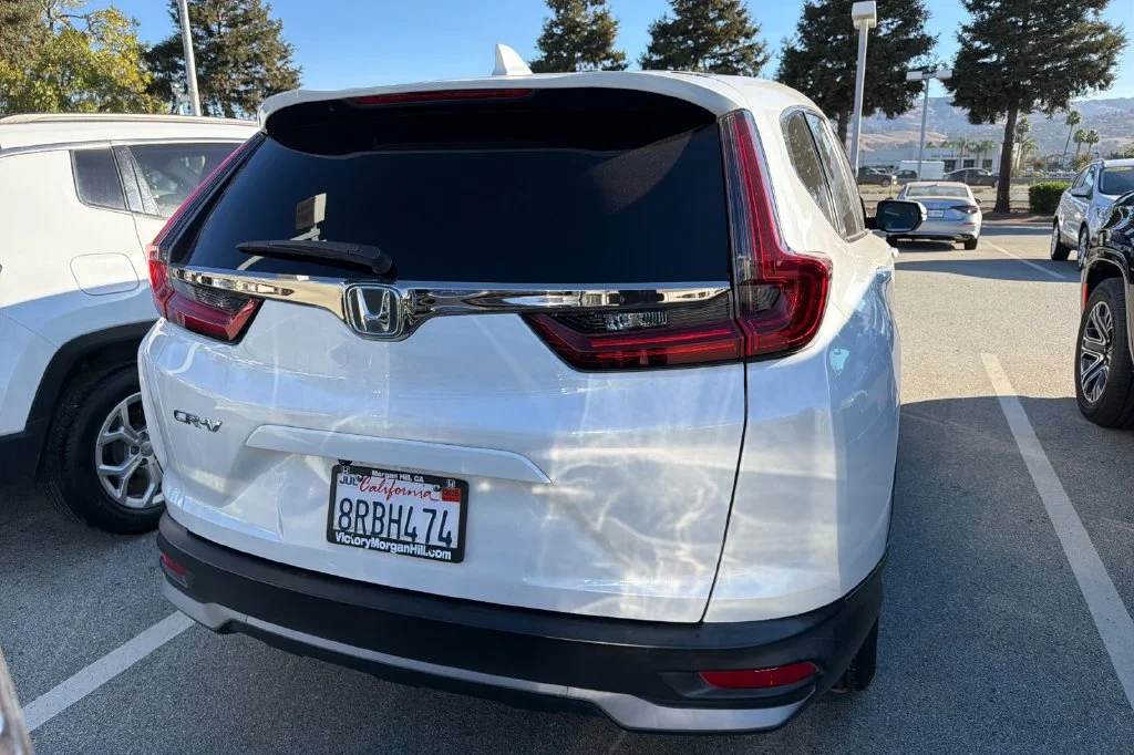 Used 2020 Platinum White Pearl Honda EX image 6