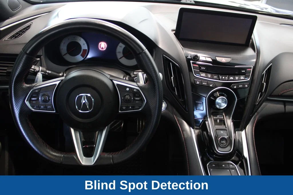 Used 2022 Majestic Black Pearl Acura SH-AWD A-SPEC image 7