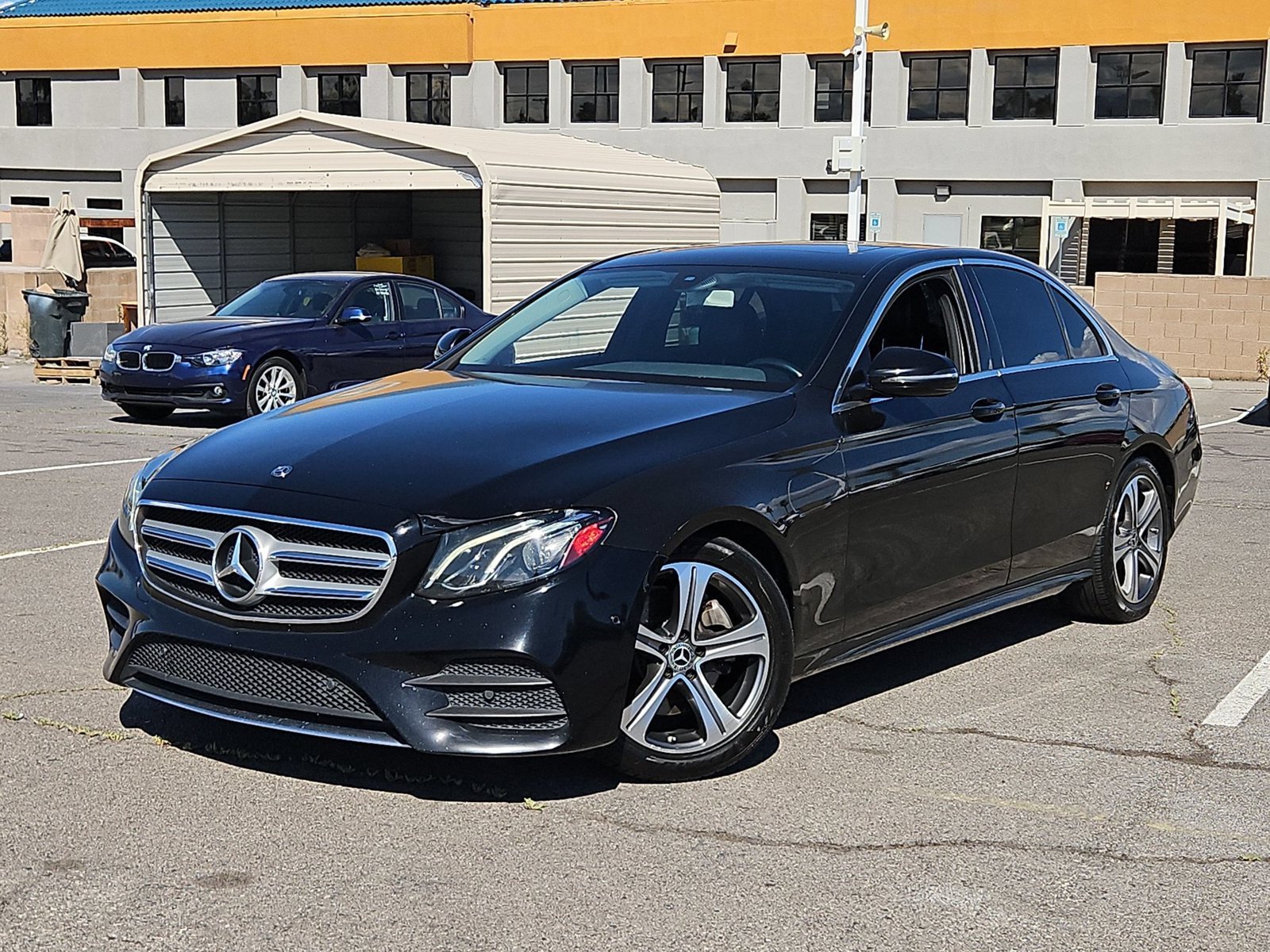 Used 2018 Black Mercedes-Benz E 300 image 1