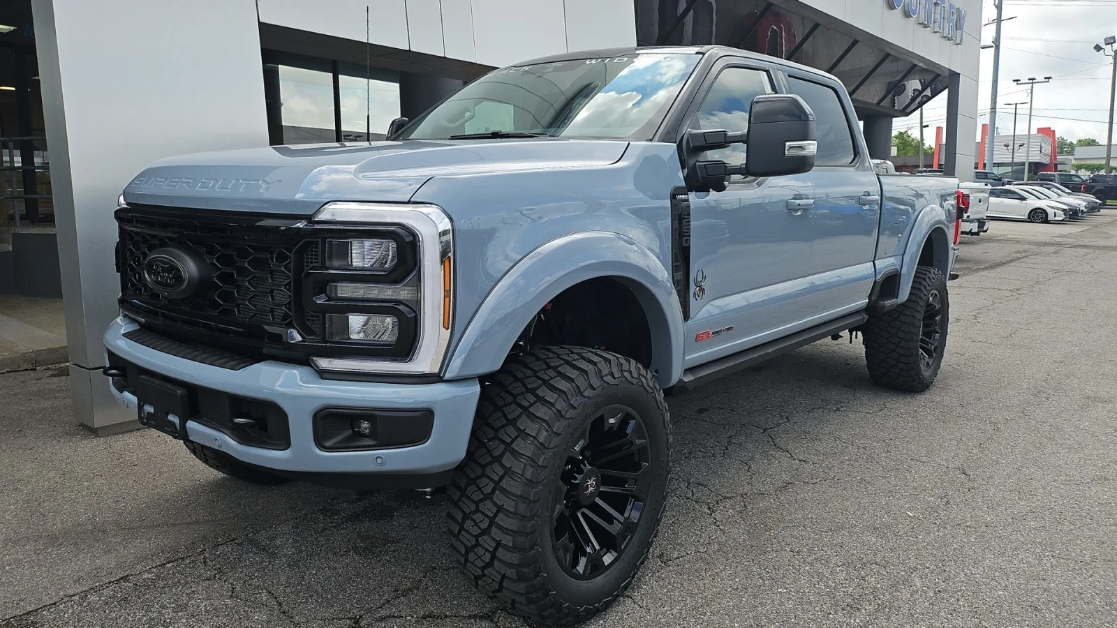New 2026 Glacier Gray Metallic Tri-Coat Ford Black Widow 4WD image 4