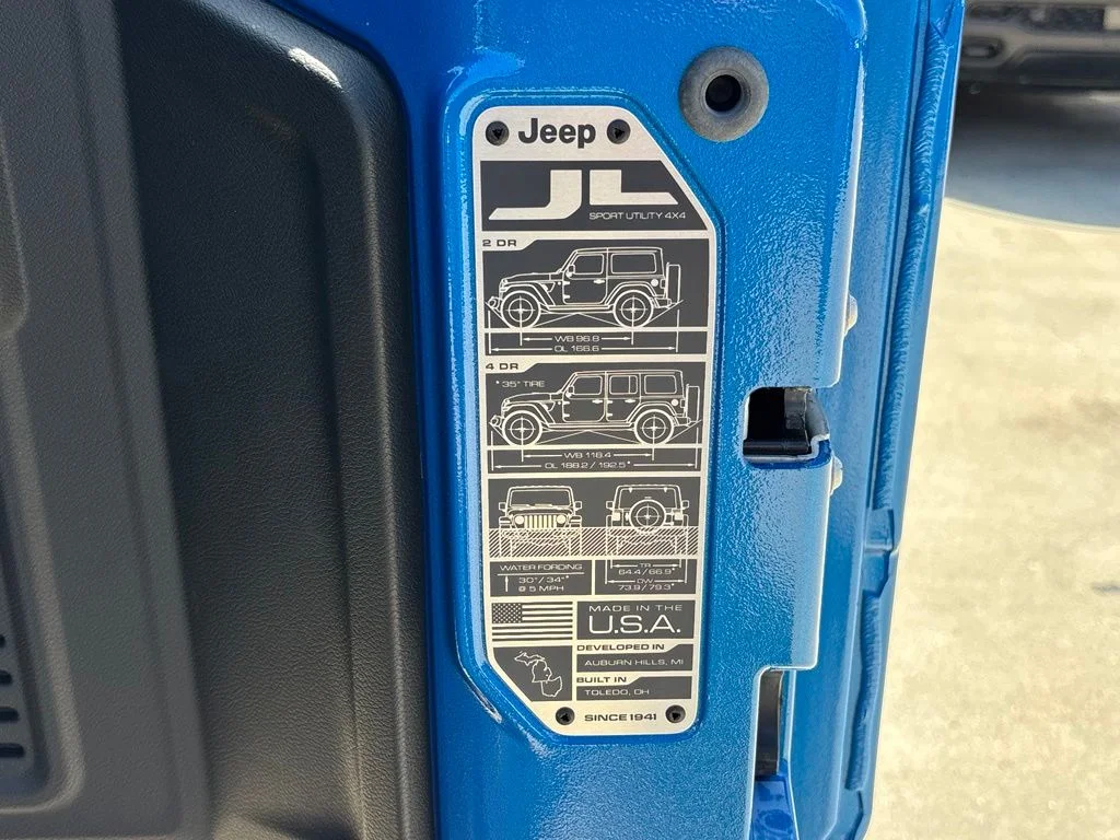 New 2026 Blue Pearl Jeep Sport California Edition image 5