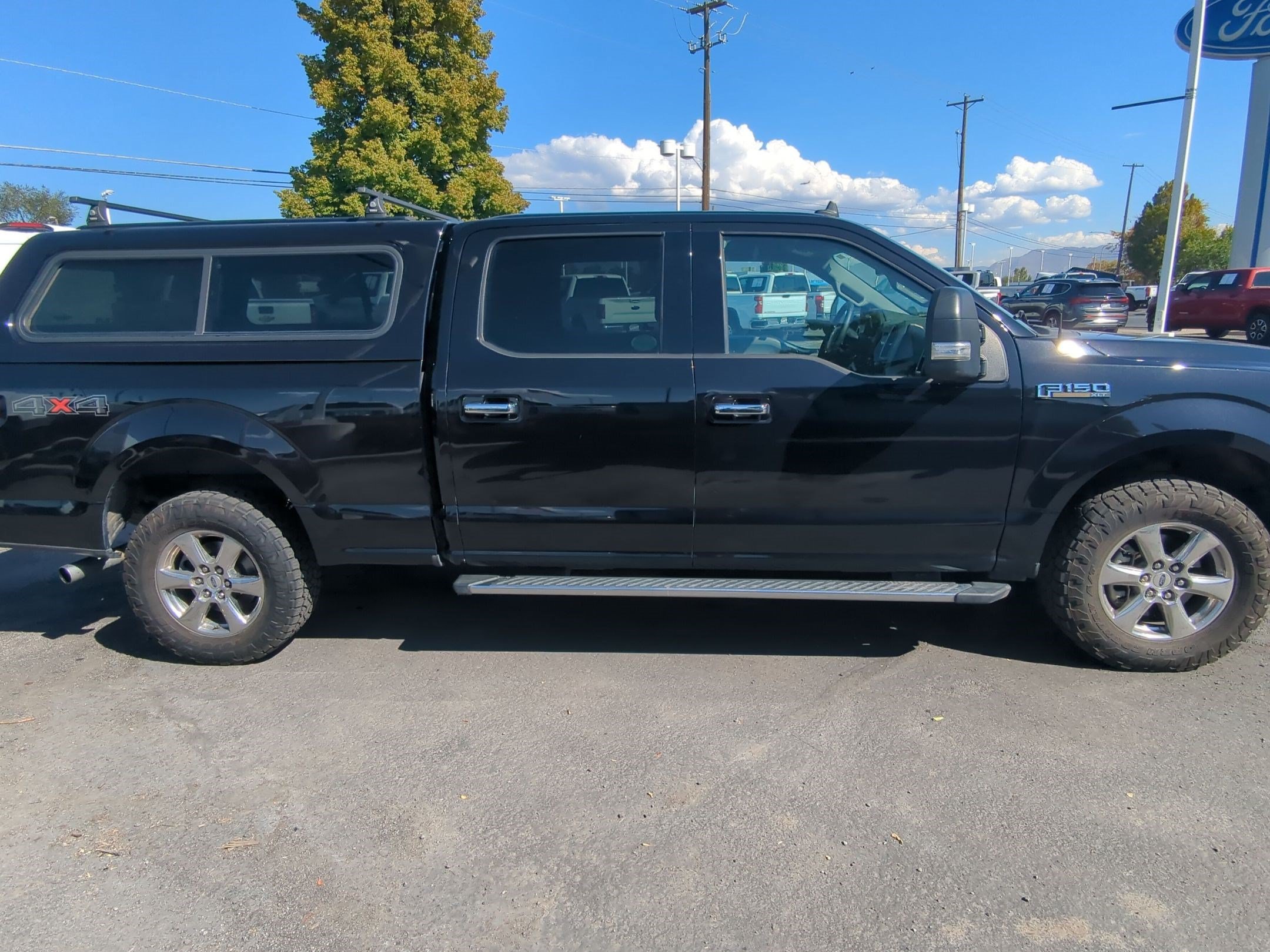 Used 2019 Agate Black Metallic Ford XLT image 2
