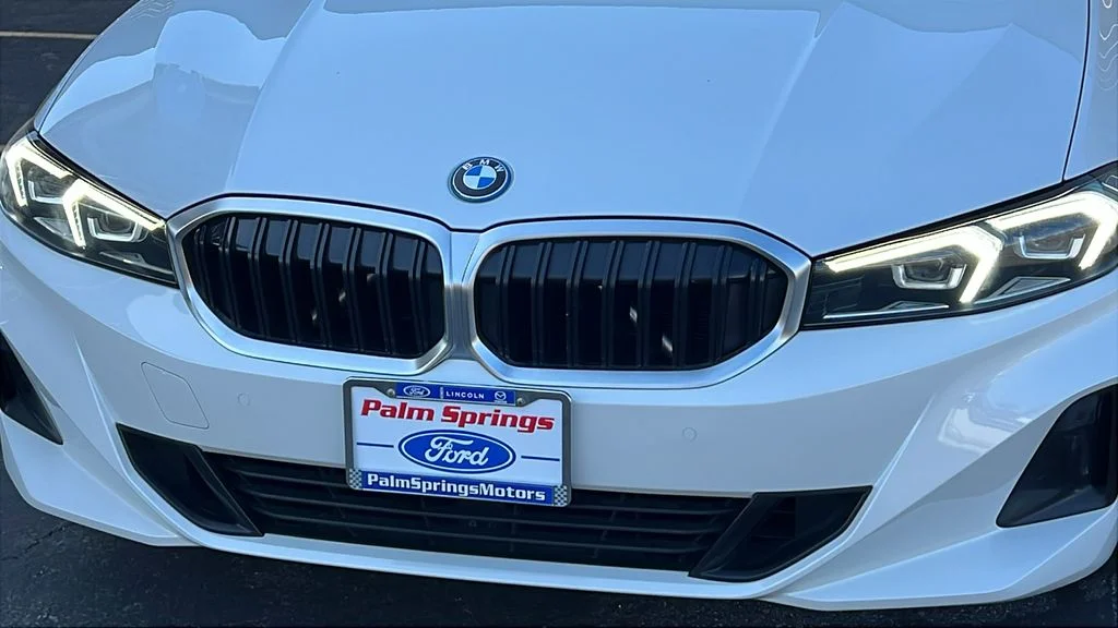 Certified Used 2024 Mineral White Metallic BMW 330e iPerformance image 3