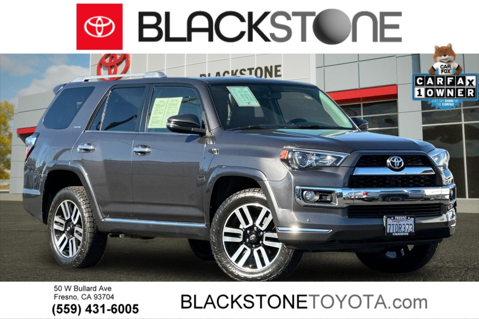 Used 2016 Magnetic Gray Metallic Toyota Limited image 1