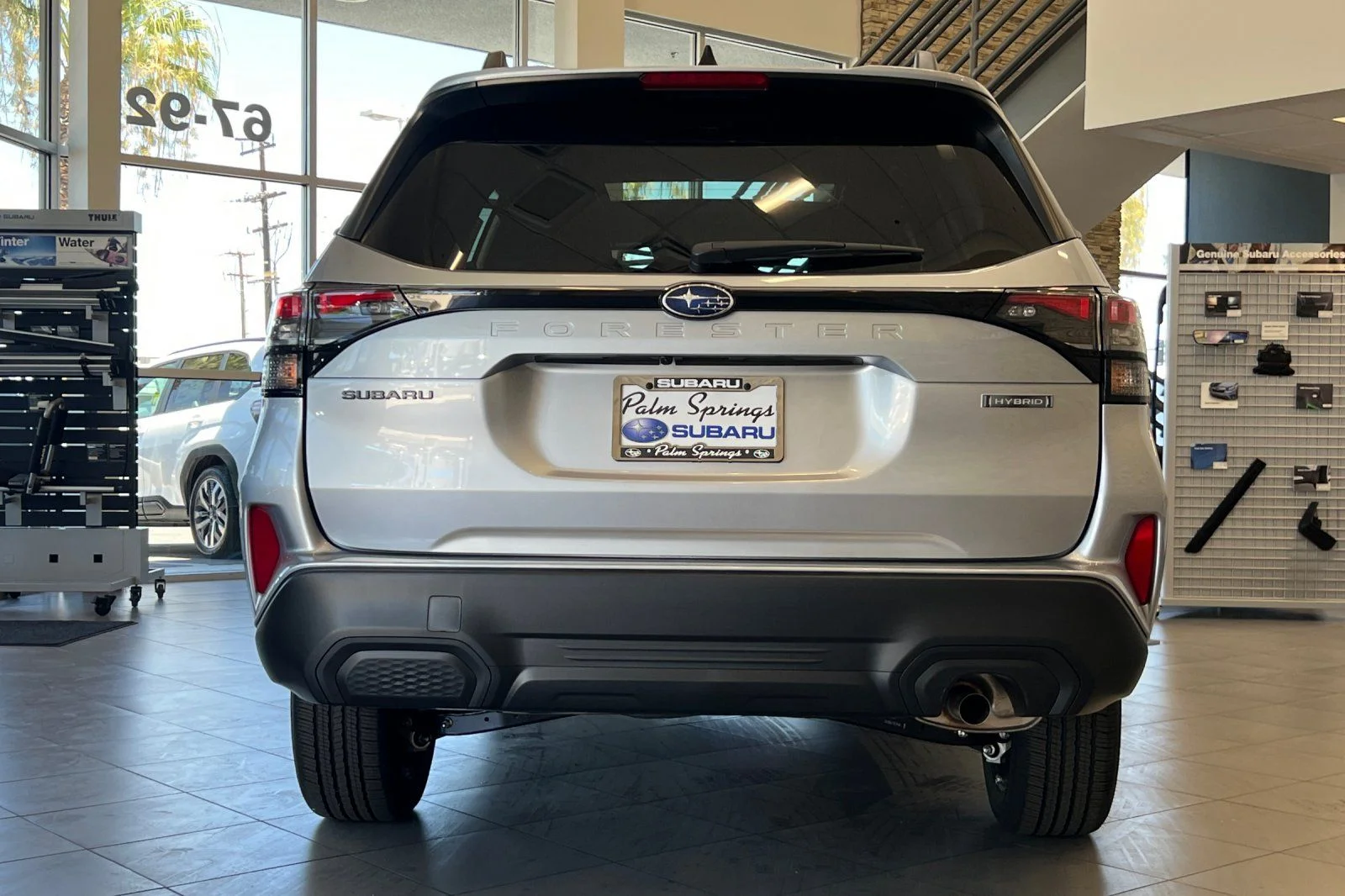 New 2026 Silver Subaru Premium Hybrid image 4