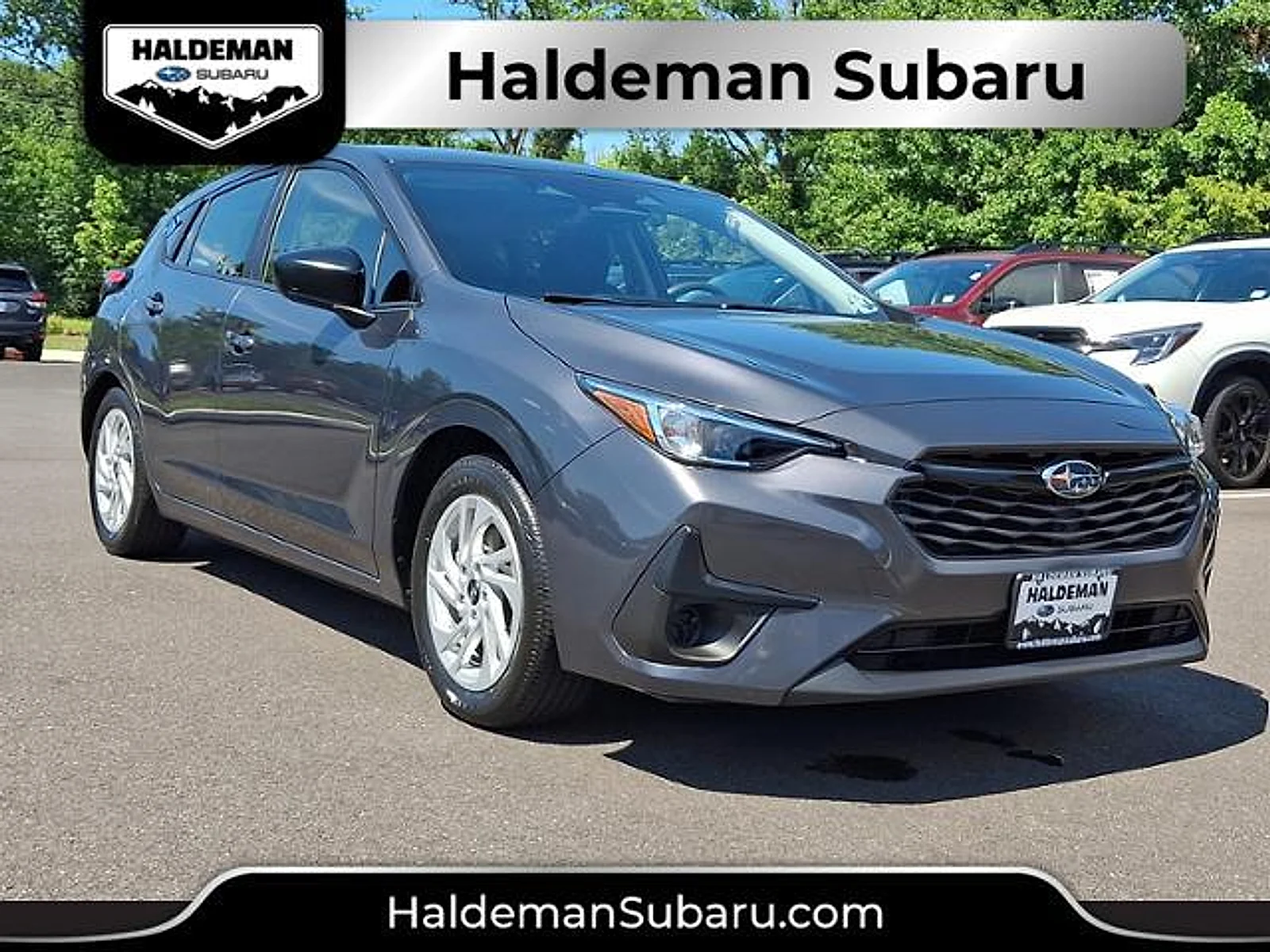 Used 2024 Magnetite Gray Metallic Subaru Base 5-Door image 1