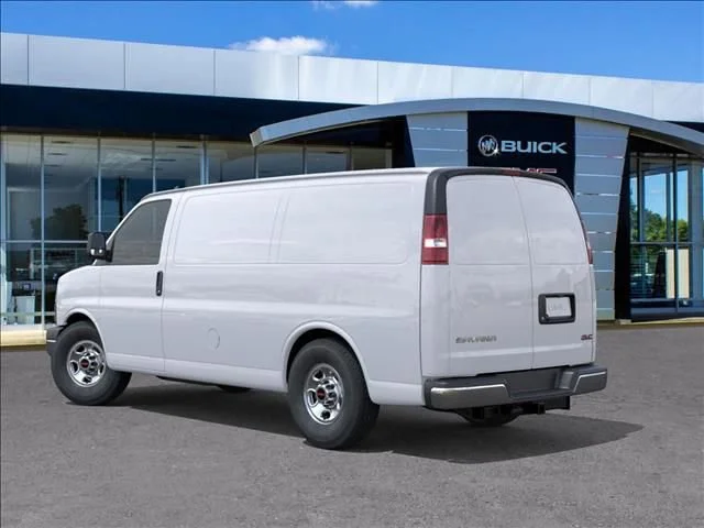 New 2025 Summit White GMC Work Van image 3