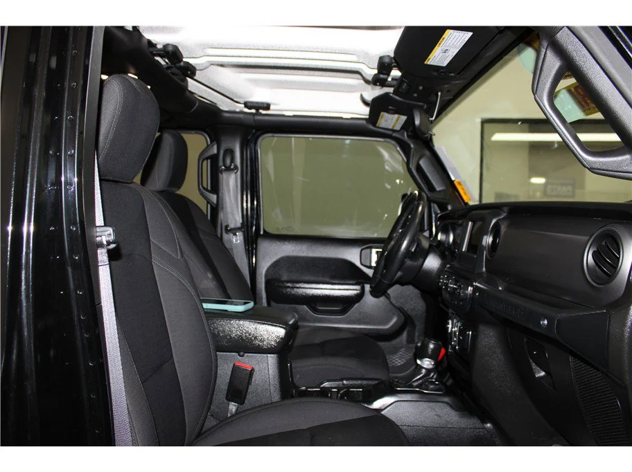 Used 2021 Black Clearcoat Jeep Unlimited Willys image 26