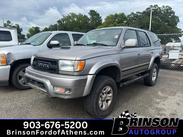 2002 Toyota 4Runner 1/2 ton; VZN 180/185L SR5