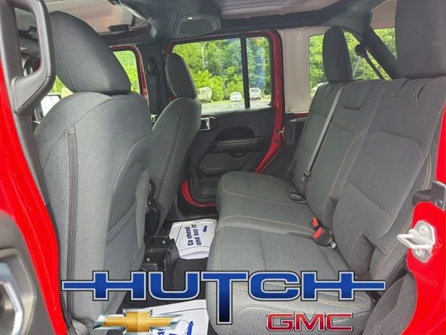 Used 2025 Red Jeep 4-Door Sahara 4x4 image 20