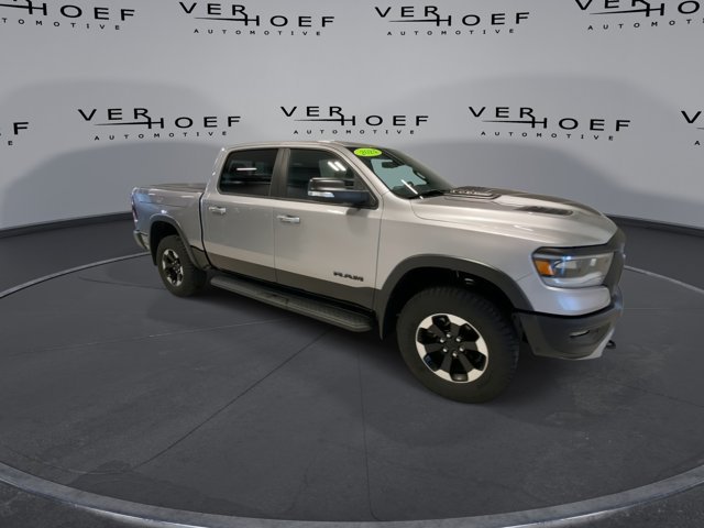 Used 2021 Billet Silver Metallic Clearcoat Ram Rebel image 2