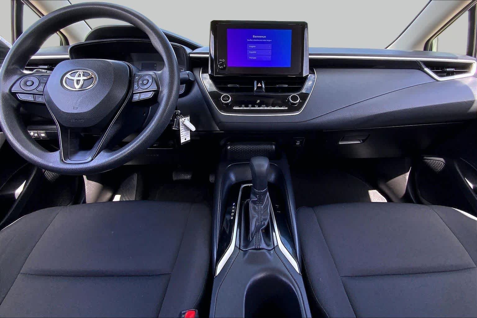 Used 2023 Classic Silver Metallic Toyota LE image 15