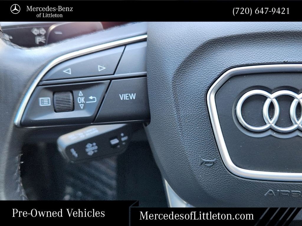 Used 2021 Blue Audi 55 Premium Plus image 29