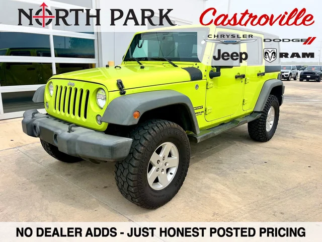 2016 Jeep Wrangler Unlimited Sport