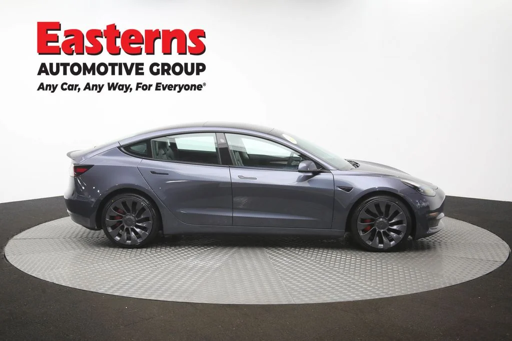 Used 2022 Gray Tesla Performance image 40