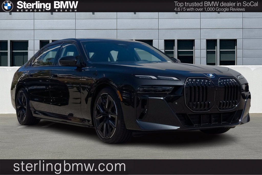 New 2026 Black Sapphire Metallic BMW 750e xDrive image 1