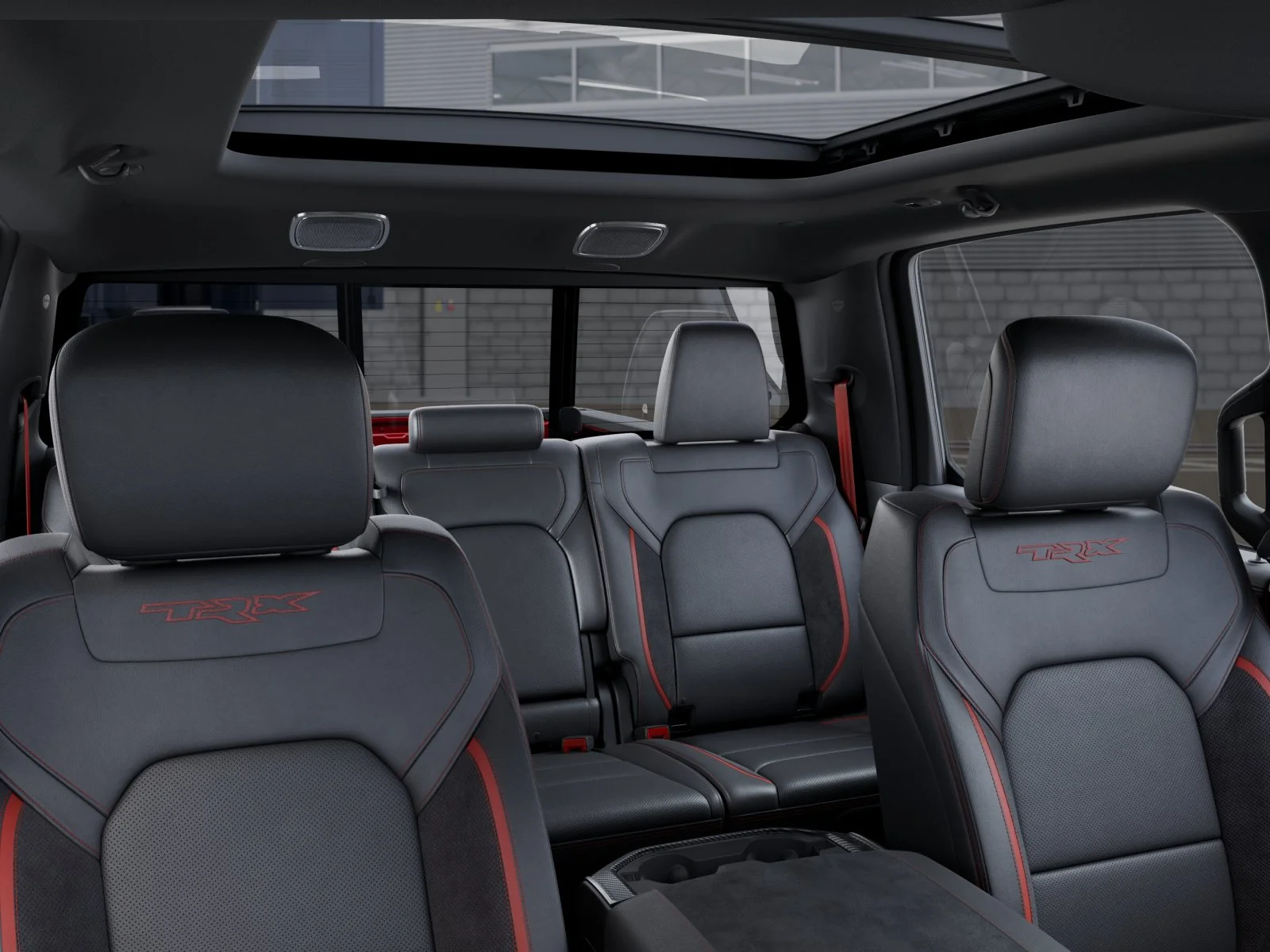 New 2027 Molten Red Pearl-Coat Exterior Paint RAM TRX image 26