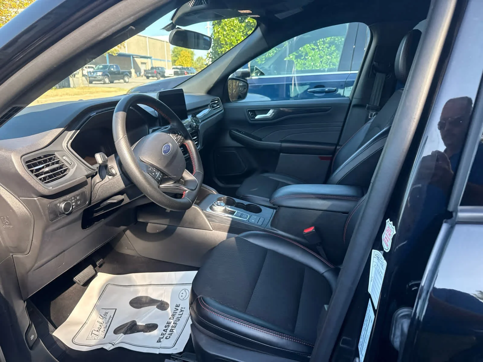 Used 2025 Agate Black Metallic Ford ST-Line image 2
