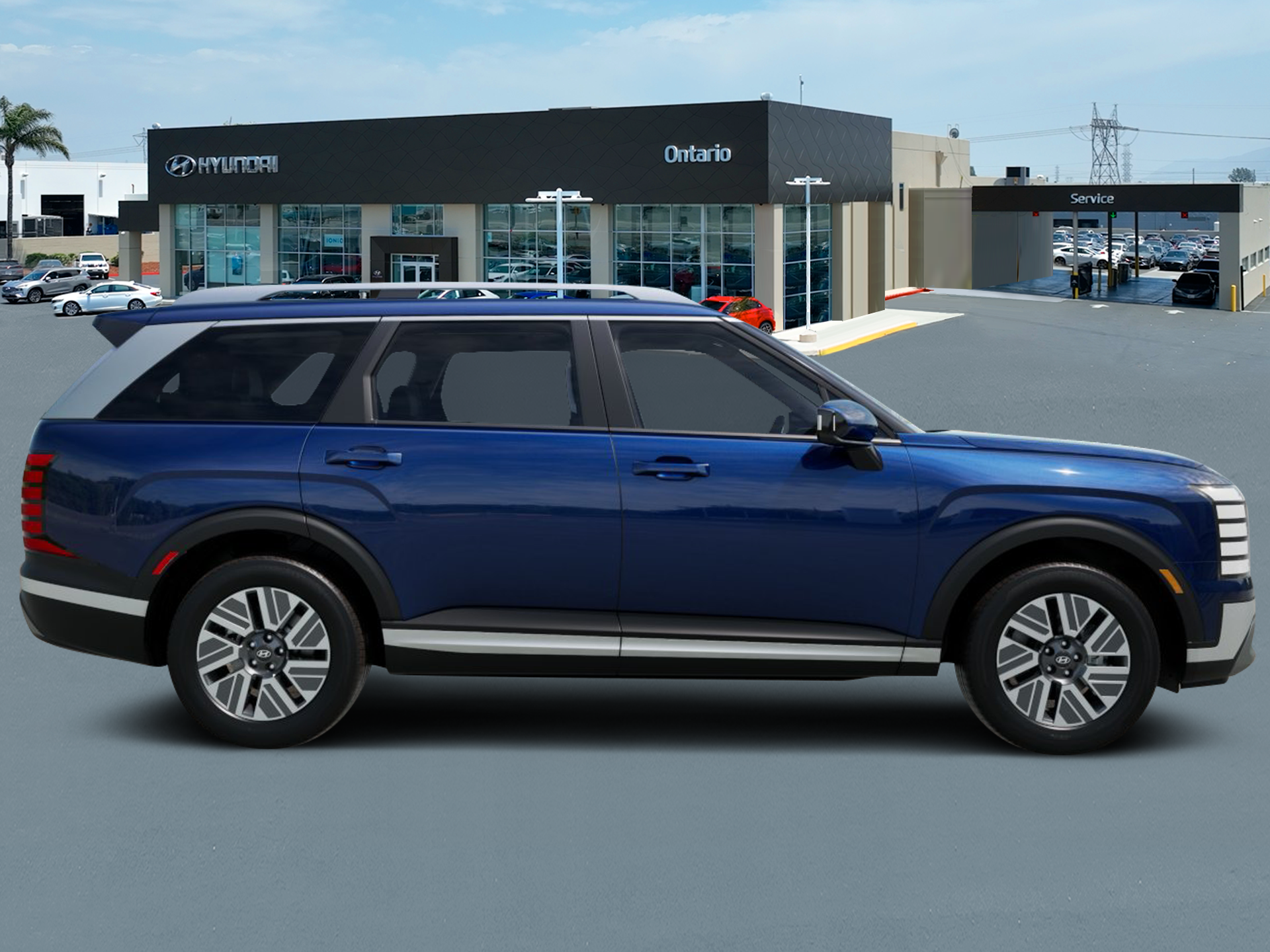 New 2026 Blue Hyundai Blue SEL image 5