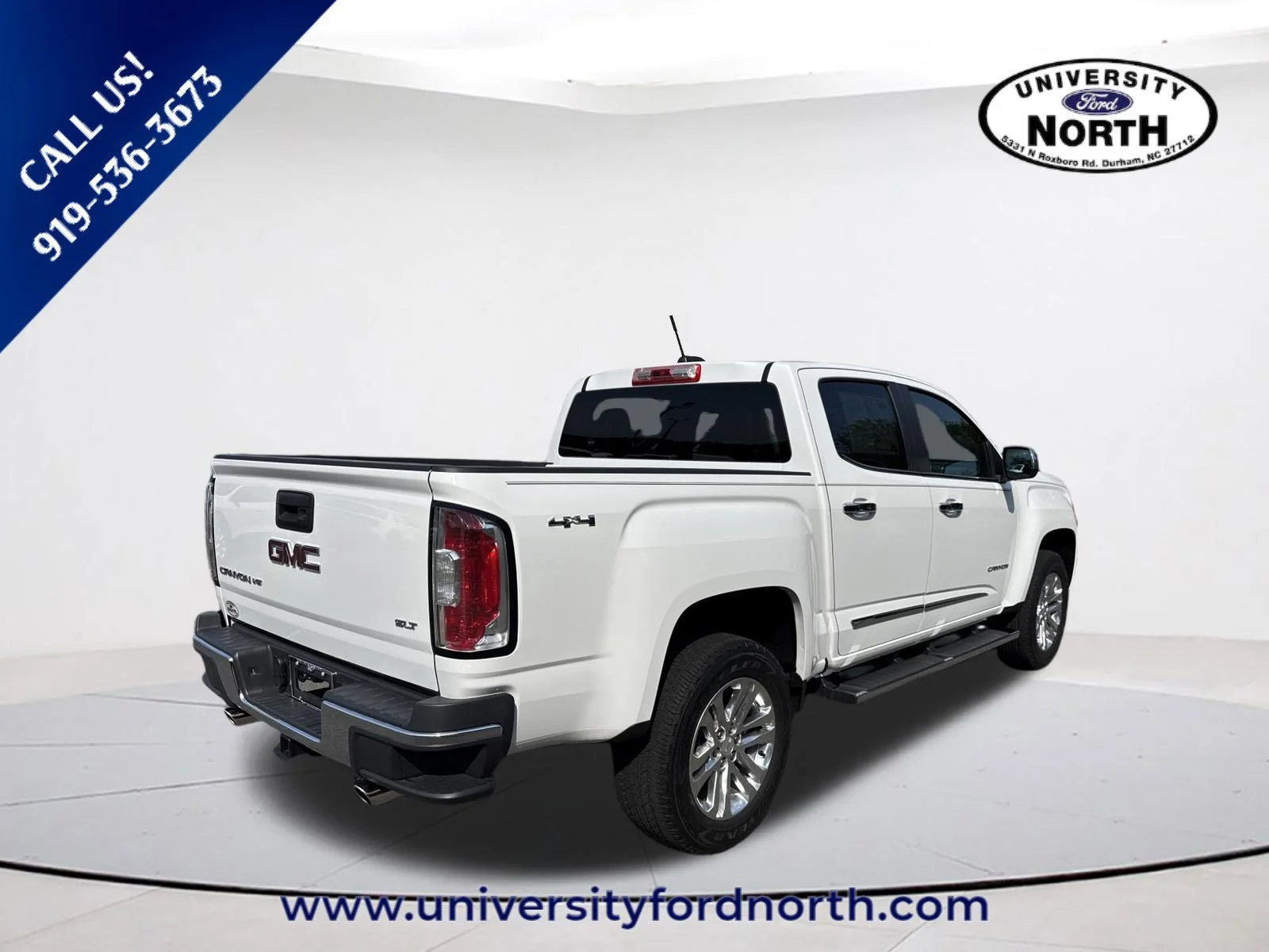 Used 2015 Summit White GMC 4WD SLT image 7