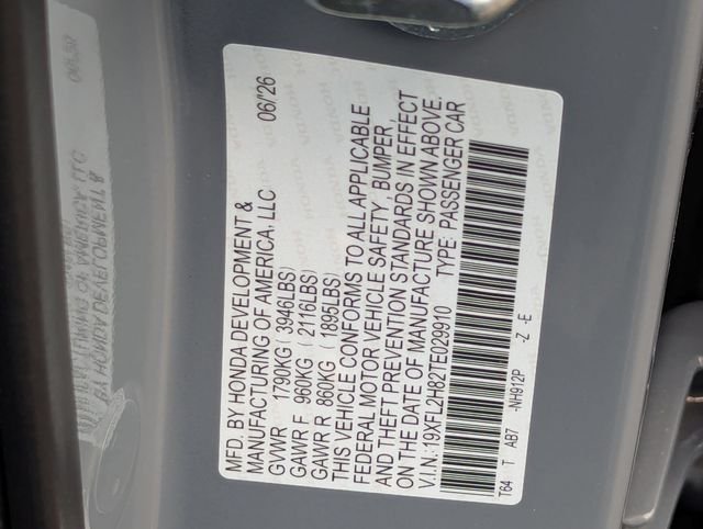 New 2026 Urban Gray Pearl Honda Sport image 23