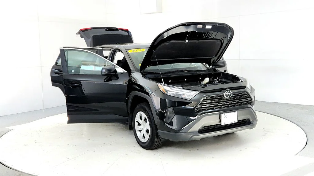 Certified Used 2025 Black Toyota LE image 9