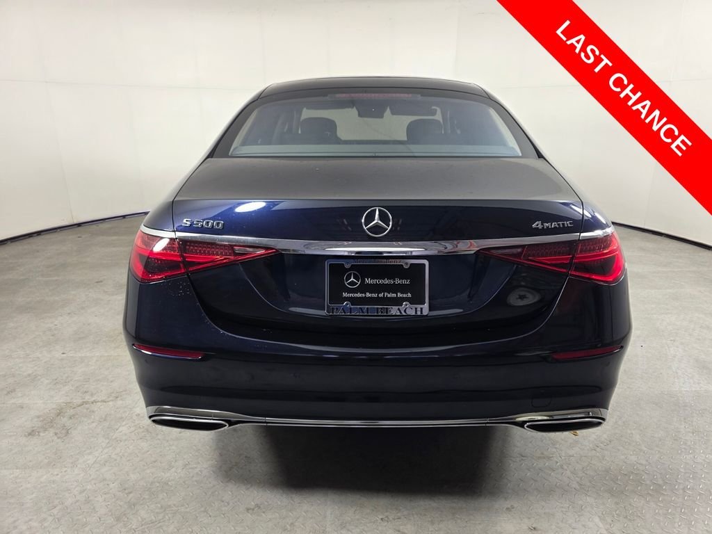 Certified Used 2023 Blue Mercedes-Benz S 500 image 5