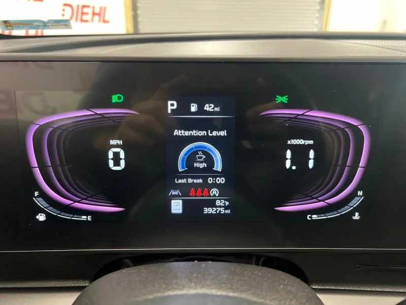 Used 2023 Blue Kia EX image 24