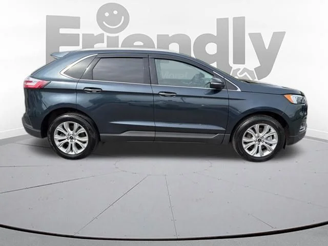 Used 2023 Blue Ford Titanium image 12