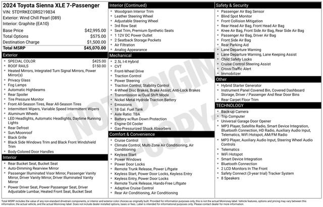 Certified Used 2024 Beige Toyota XLE image 66