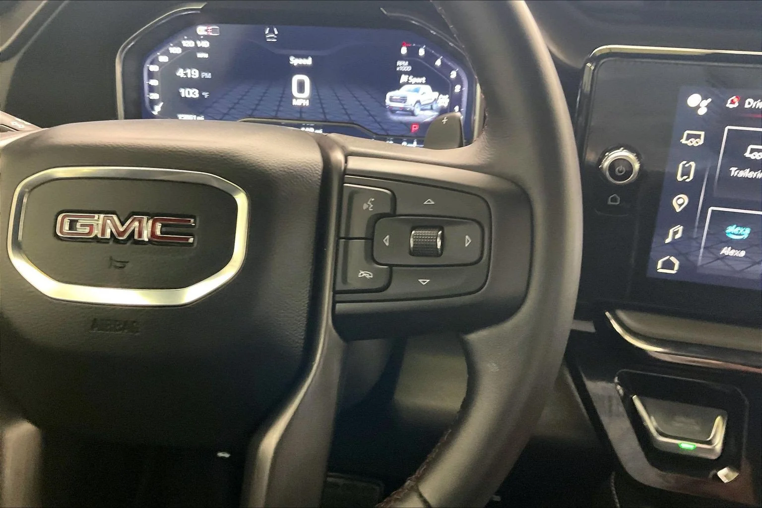 Used 2024 Thunderstorm Gray GMC AT4X image 21