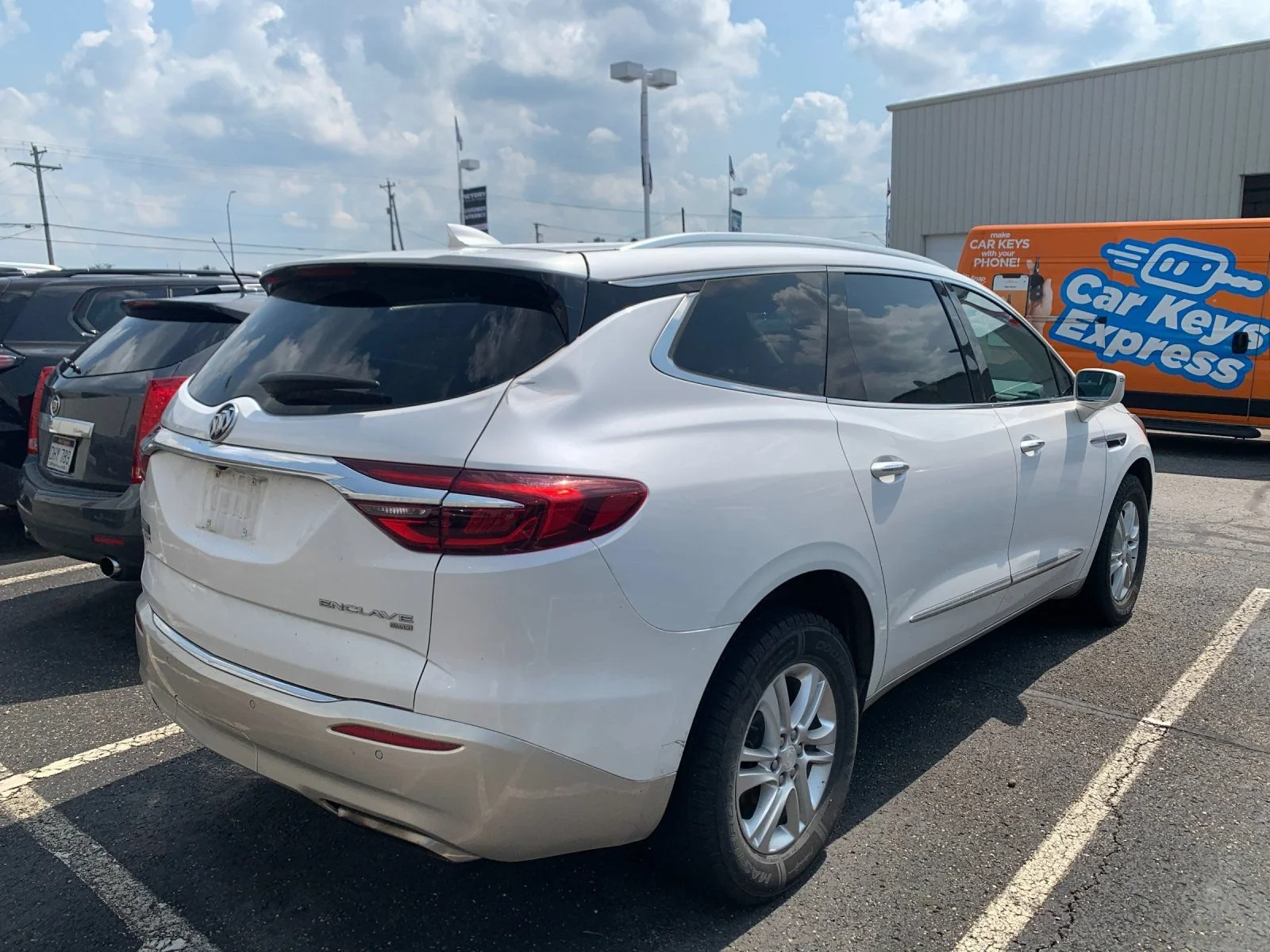 Used 2018 Buick Enclave Essence with VIN 5GAEVAKW7JJ173137 for sale in Triadelphia, WV
