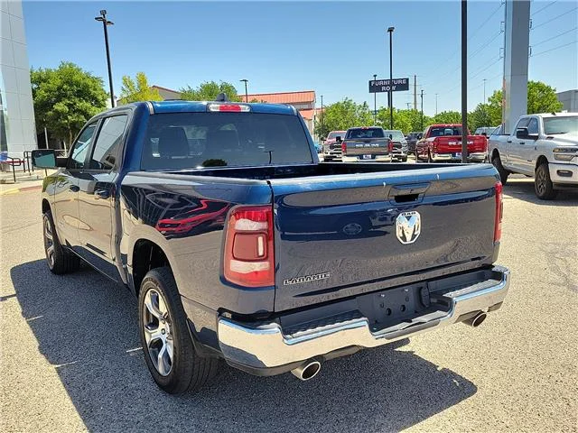 Used 2024 Hydro Blue Pearlcoat RAM Laramie 4x2 Crew Cab 144.5 in. WB image 3