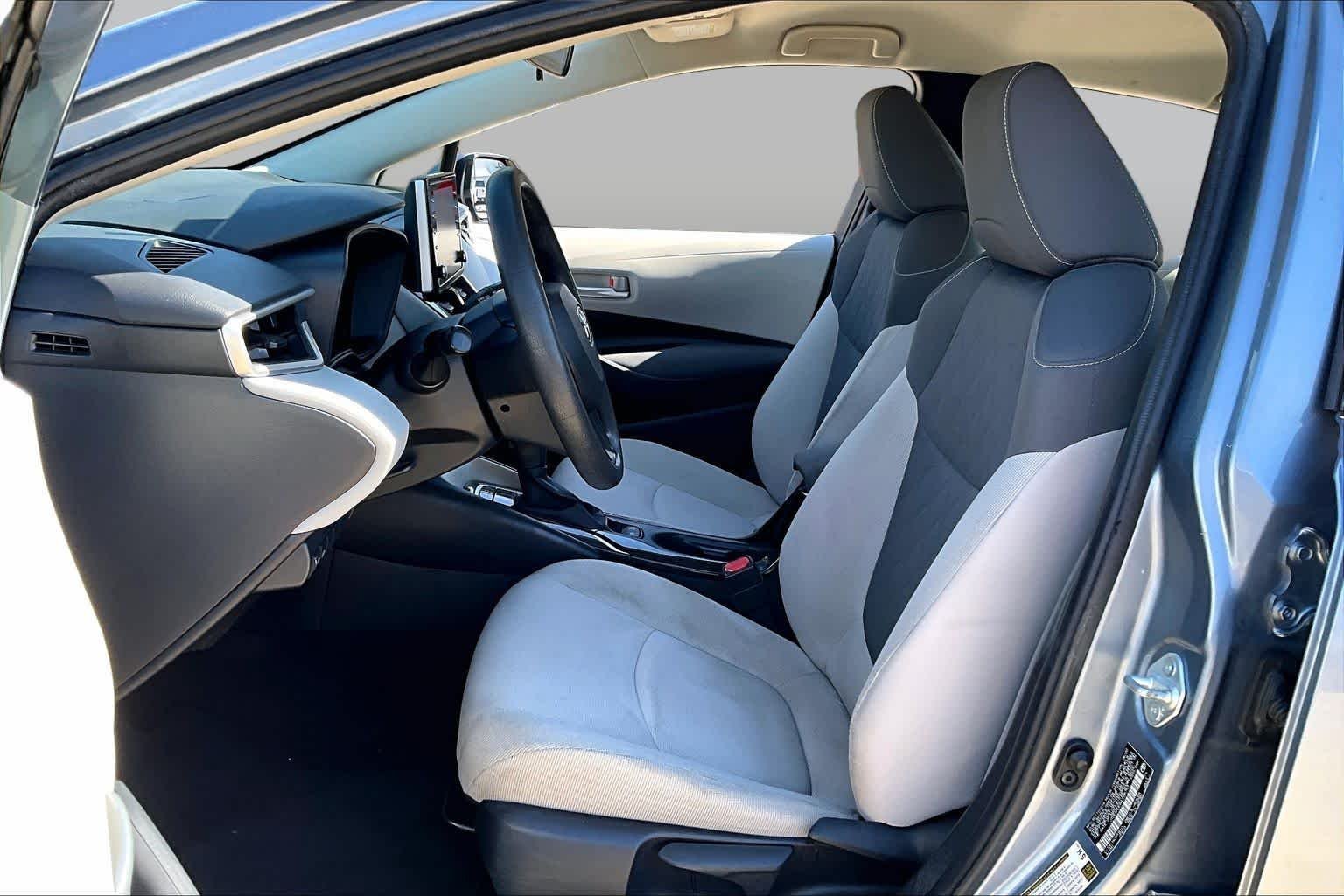 Used 2021 Celestite Toyota Hybrid LE image 7