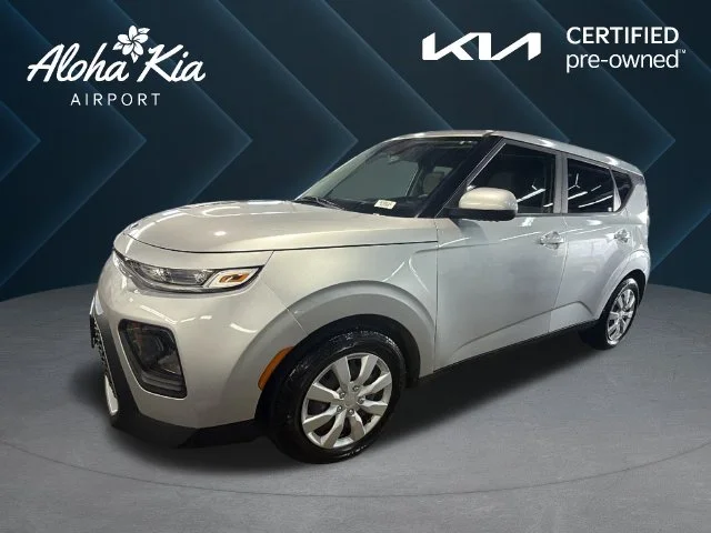 Used 2020 Silver Kia LX image 1