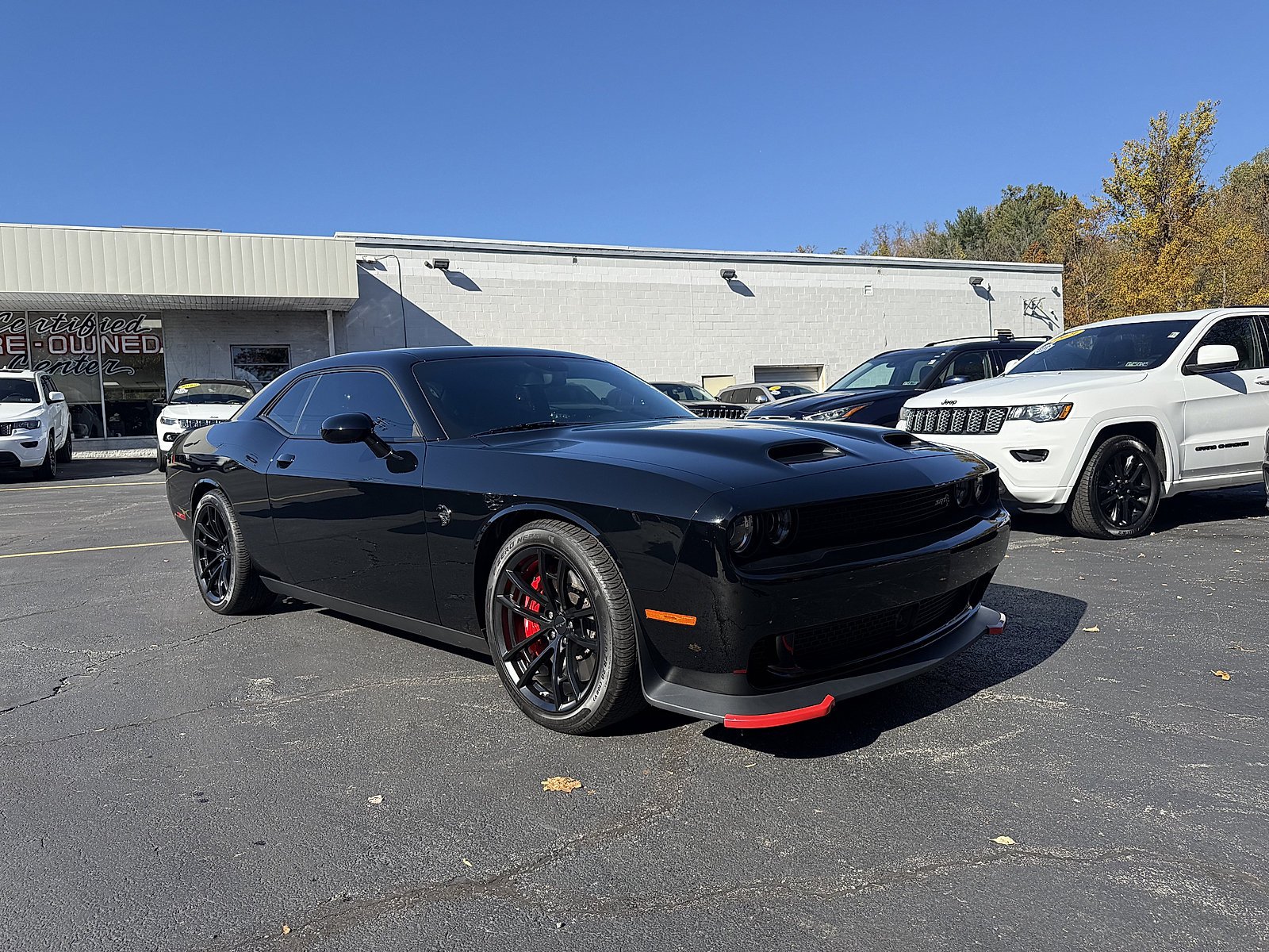 Used 2023 Pitch Black Clearcoat Dodge SRT Hellcat Jailbreak image 27