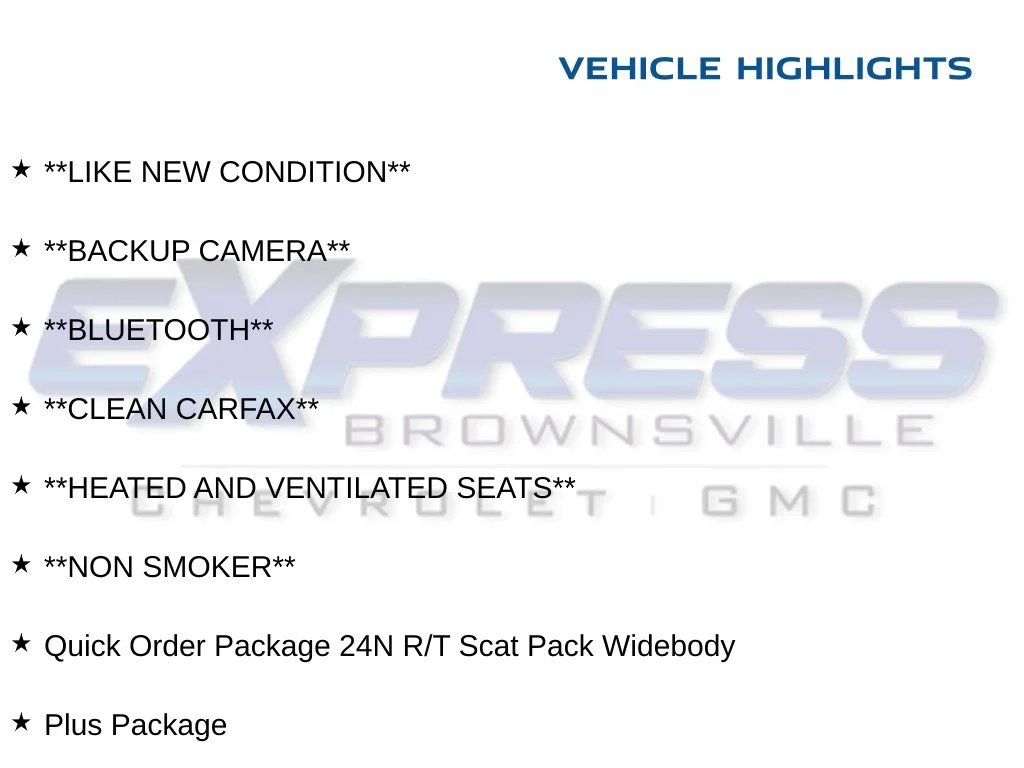 Used 2022 Gray Dodge R/T Scat Pack Widebody image 14