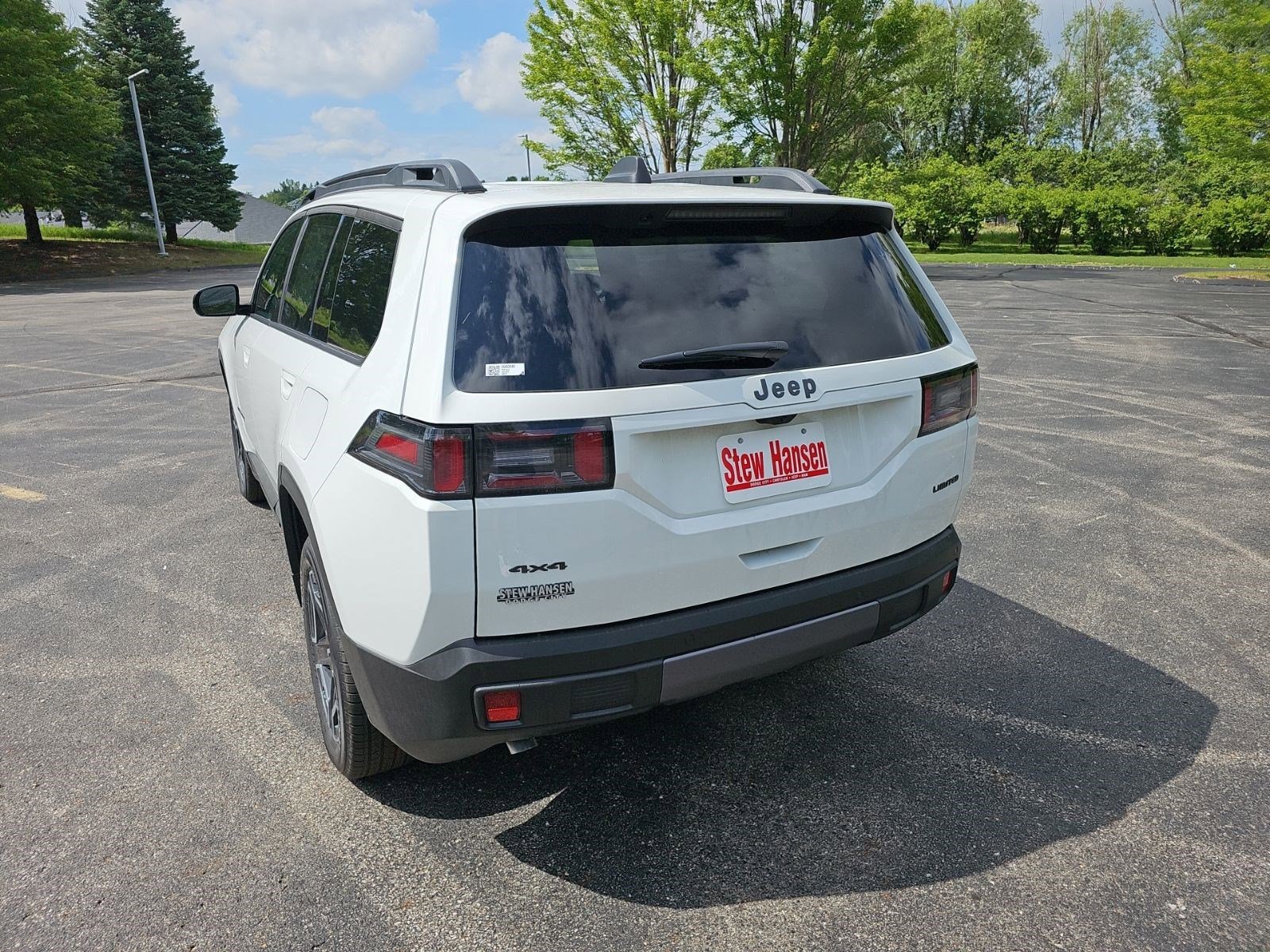 New 2026 Bright White Clearcoat Jeep Limited image 3