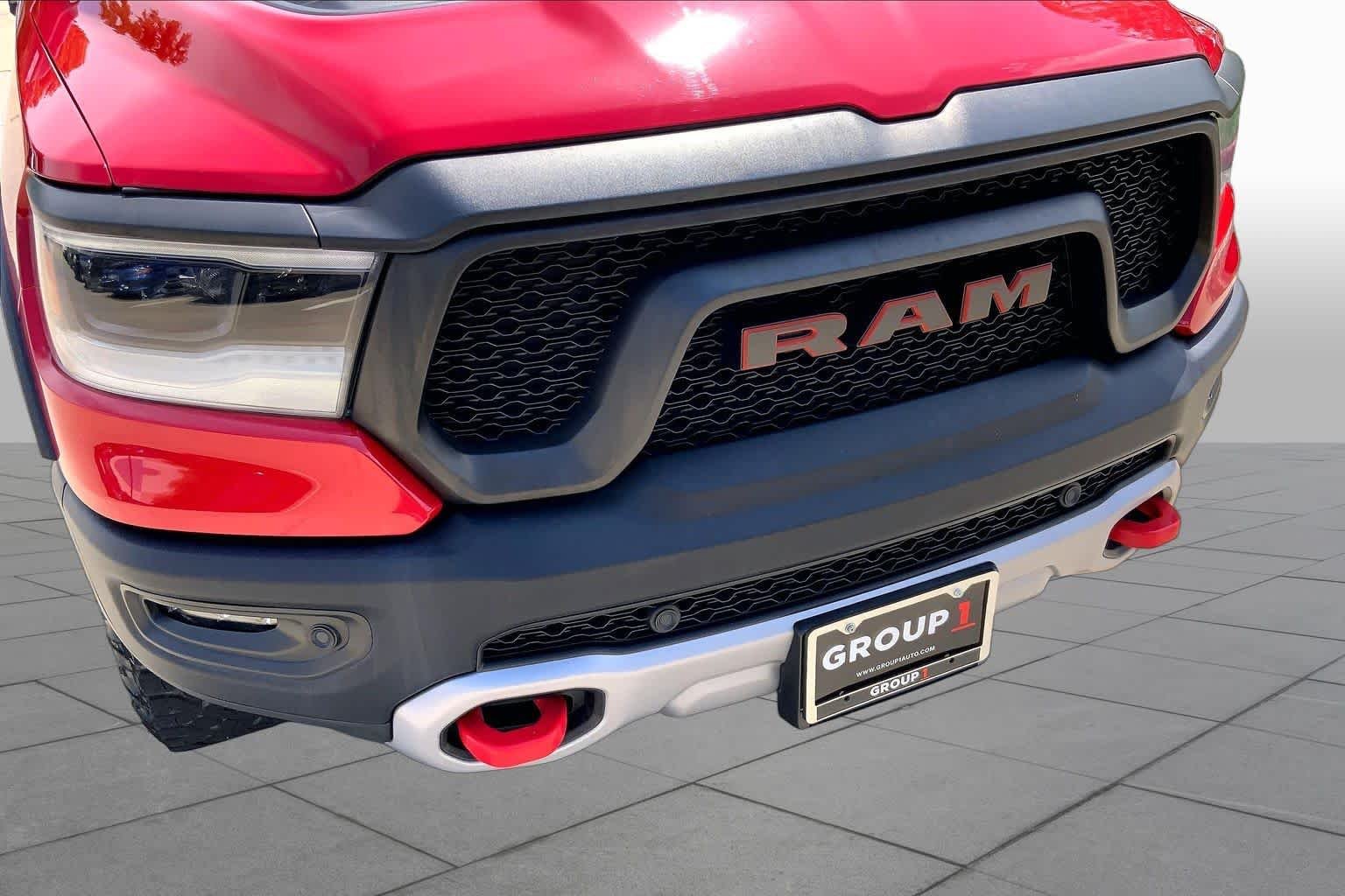 Used 2020 Flame Red Clearcoat Ram Rebel image 29