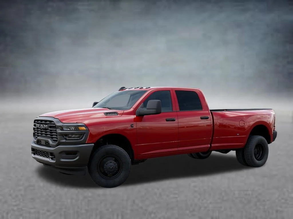 New 2026 Flame Red Clear-Coat Exterior Paint RAM Tradesman image 2