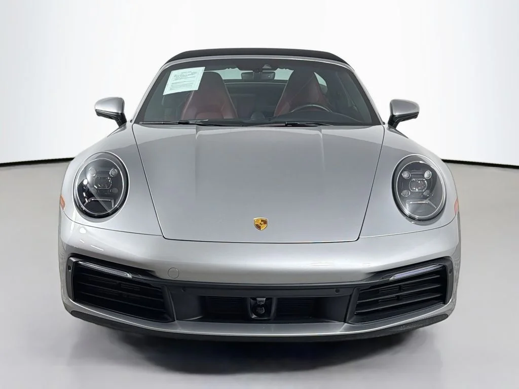 Used 2023 Silver Porsche Targa 4S image 2