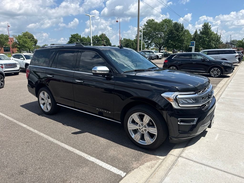 Used 2024 Black Ford Platinum image 2