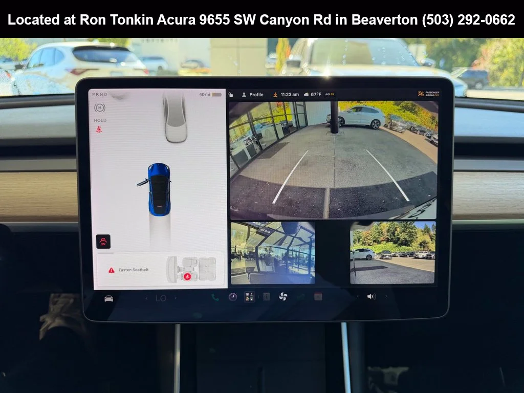 Used 2020 Deep Blue Metallic Tesla Long Range image 21