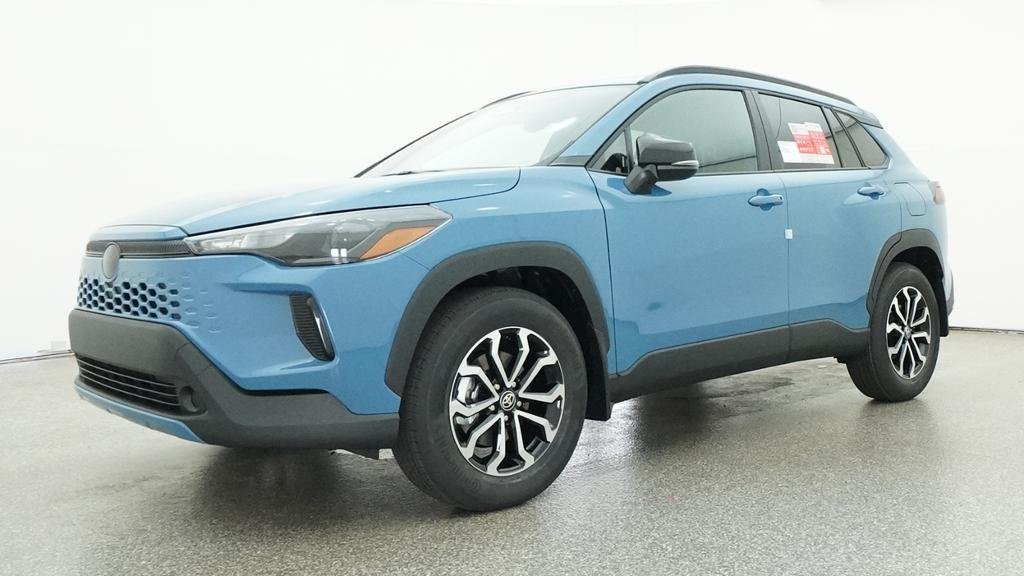 New 2026 Cavalry Blue Toyota Hybrid SE image 6