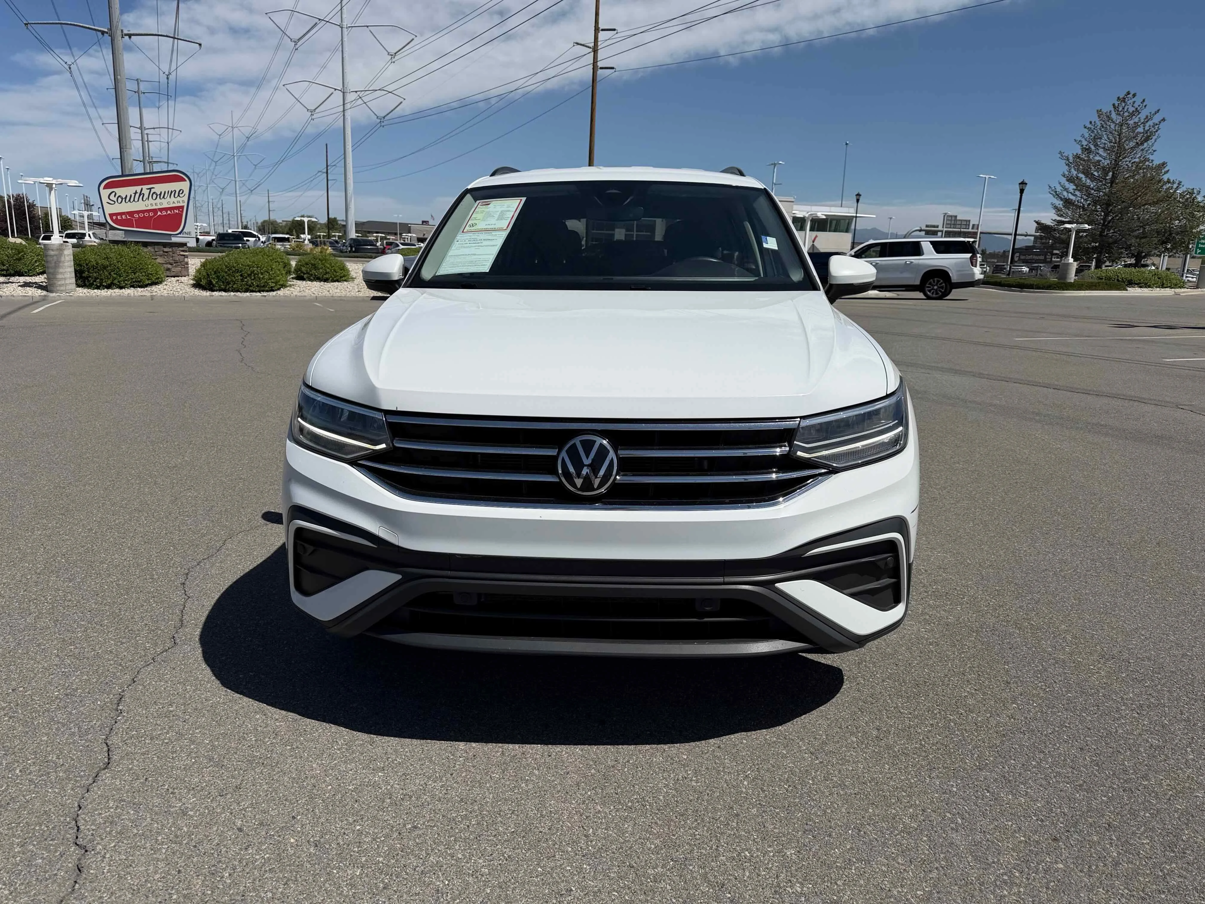 Used 2023 Pure White Volkswagen S image 8
