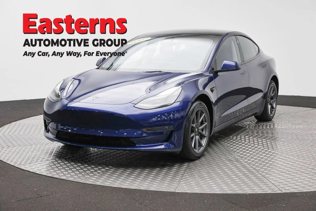 Used 2023 Blue Tesla Base image 1