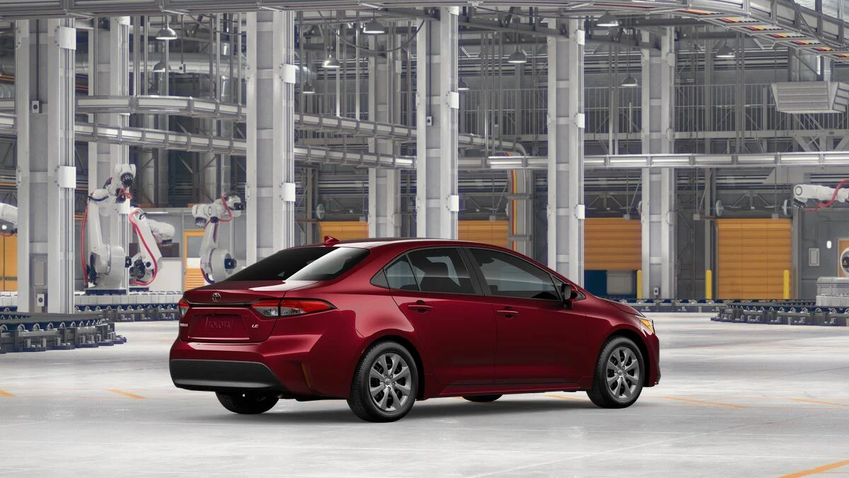 New 2026 Ruby Flare Pearl Toyota LE image 10