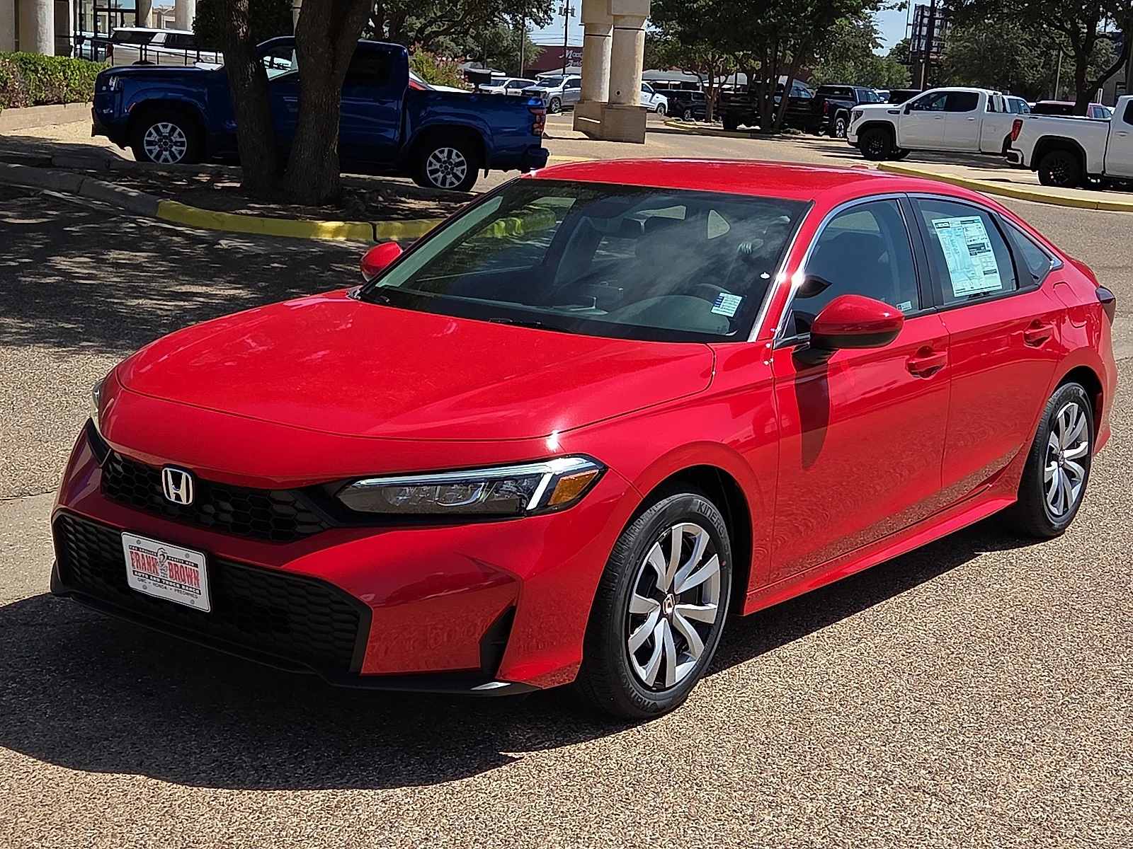 New 2026 Rallye Red Honda 2WD LX image 1