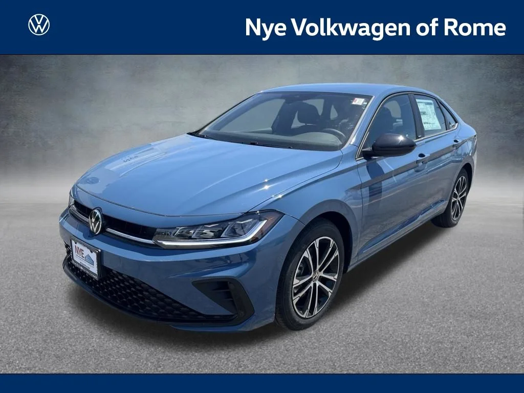 New 2026 Blue Volkswagen 1.5T Sport image 1