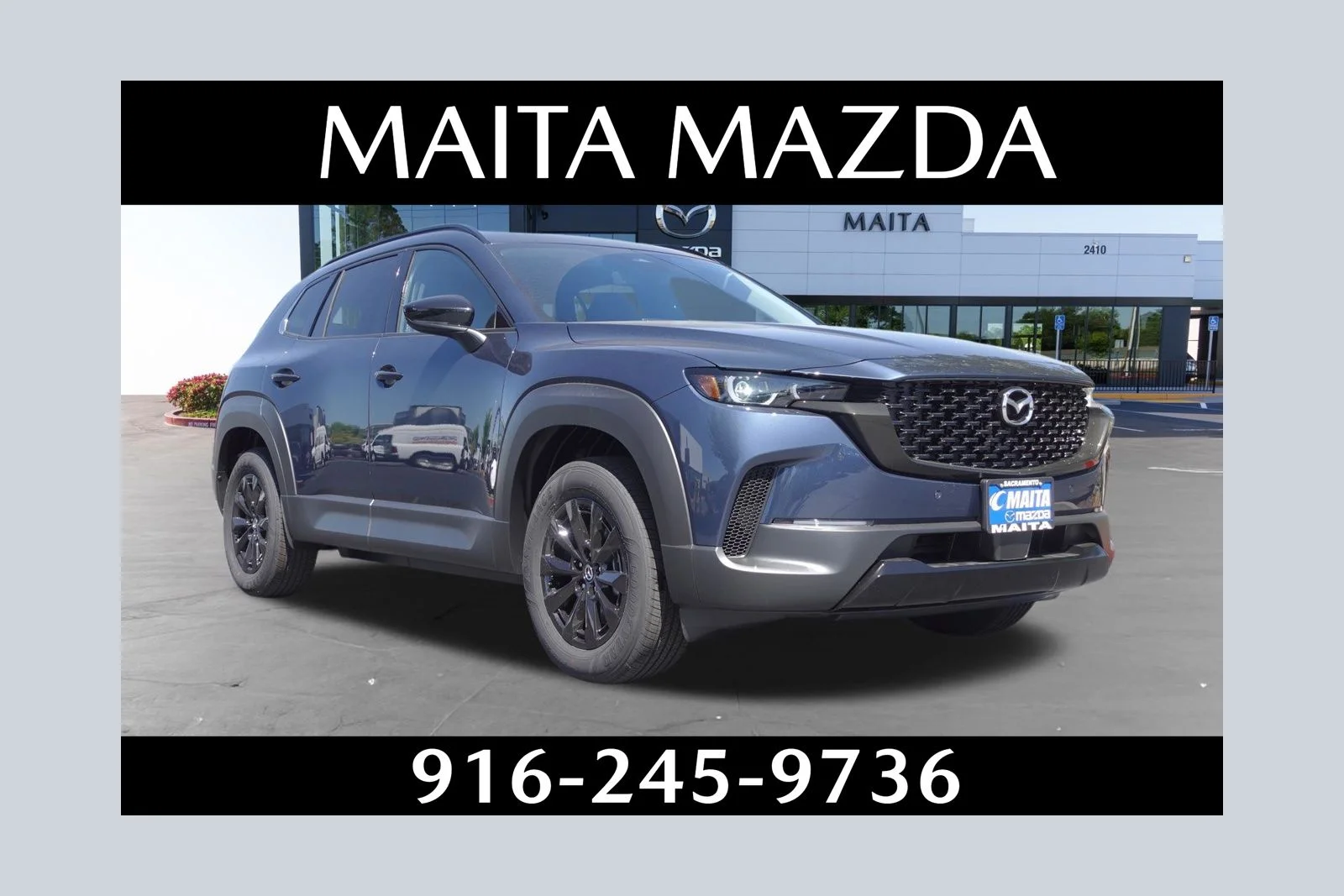 New 2026 Ingot Blue Metallic Mazda Premium image 1